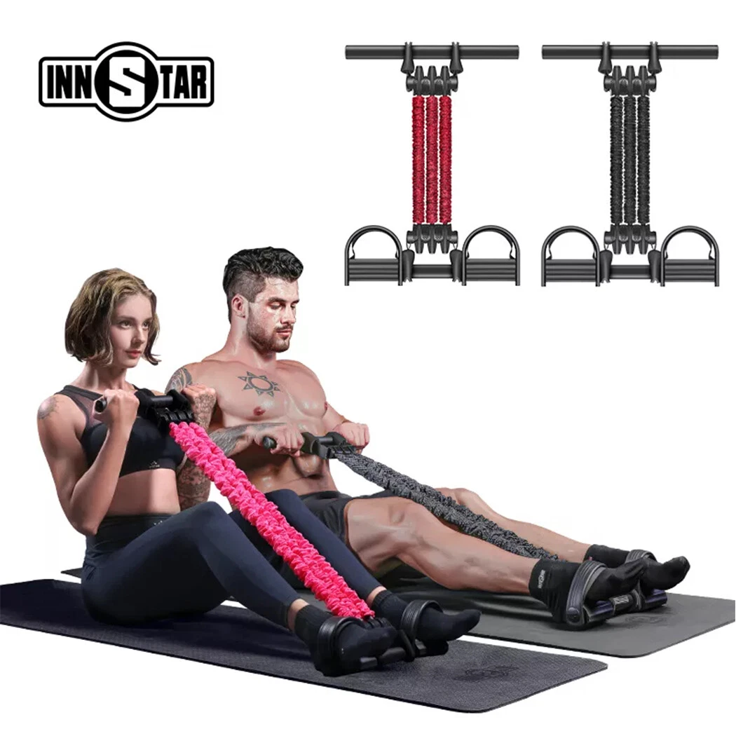 Innstar Multifunction Training Sit up Pedal Resistance Bands Chest Expander