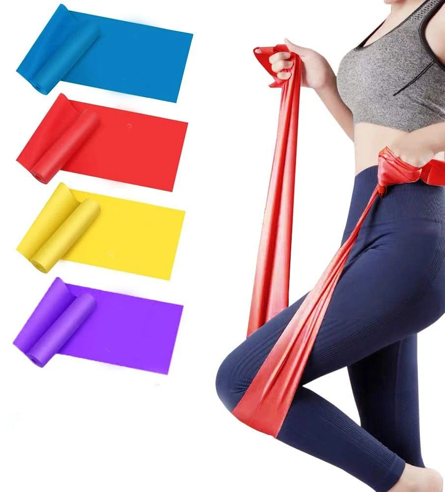 Physio Resistance Band Exercise Pilates Yoga Recovery Latex Strength